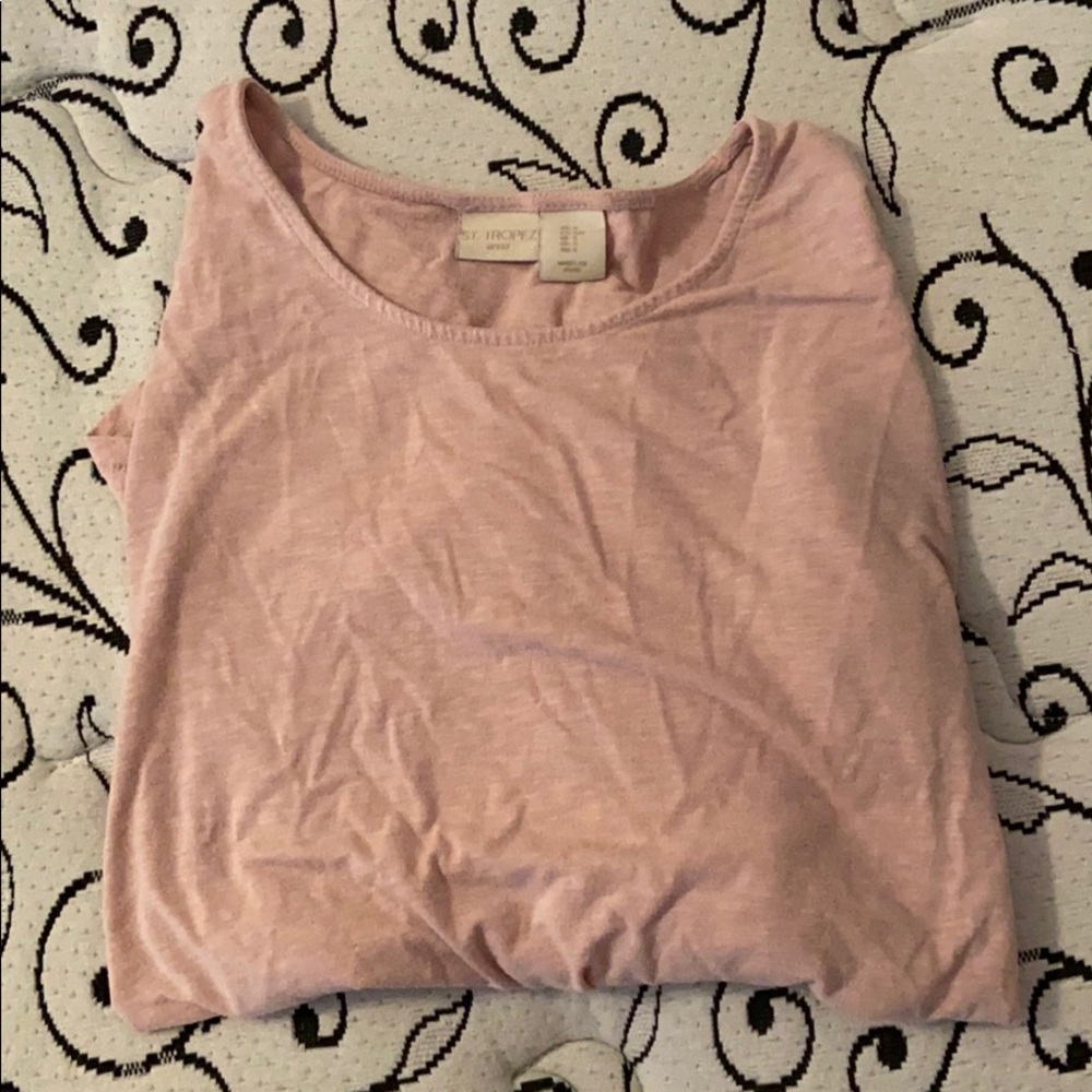 Pastel pink long sleeve